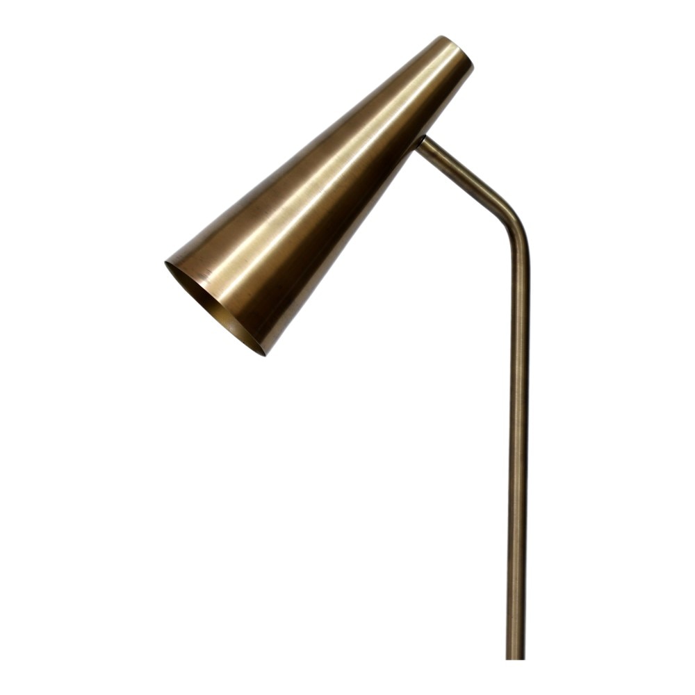 Moes Home - Trumpet Floor Lamp in Anitque Brass - OD-1007-51 veiw 2