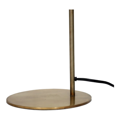 Moes Home - Trumpet Floor Lamp in Anitque Brass - OD-1007-51 veiw 3
