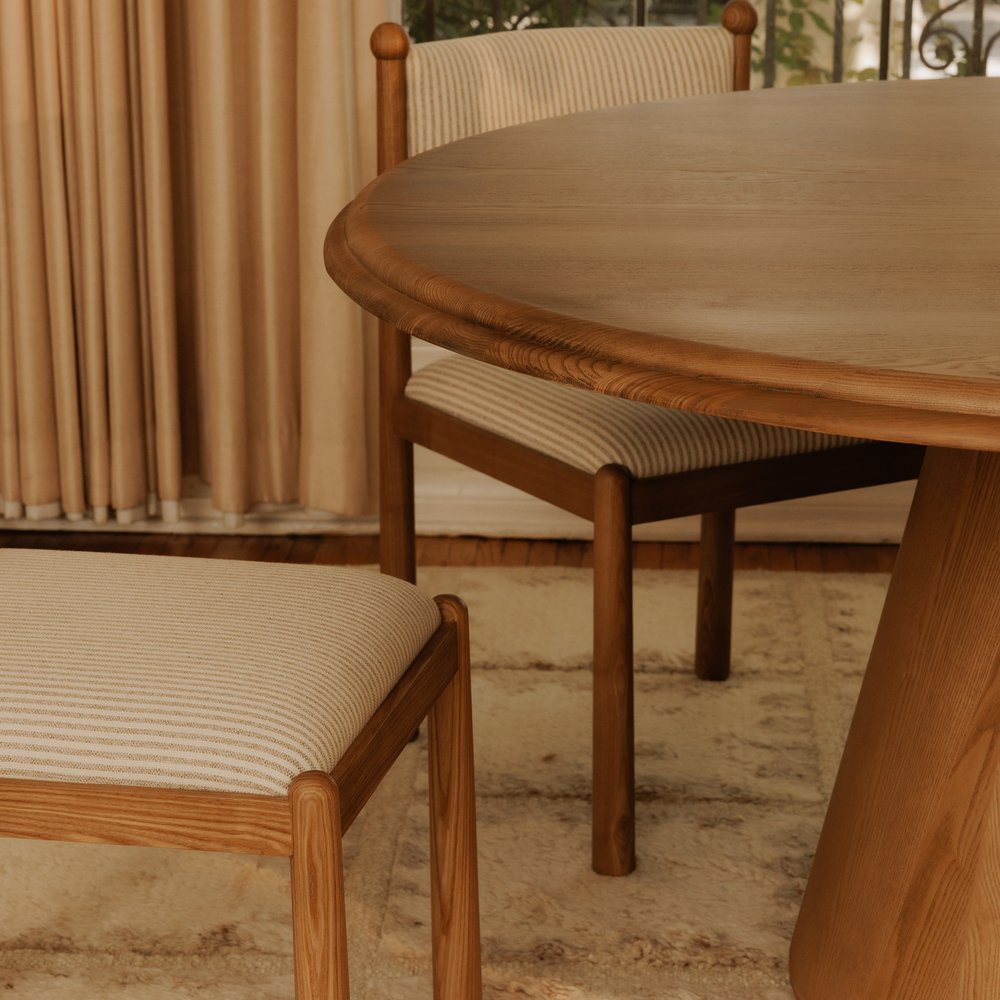 Moes Home - Tutto Dining Table Natural - EW-1035-24-0 view 5