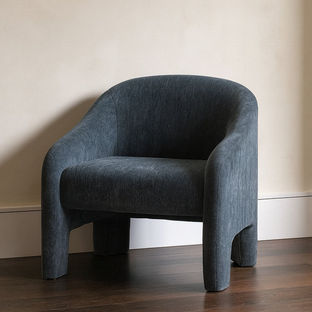 Moes Home - Tuva Accent Chair Slate Blue - FO-1059-19 view 8