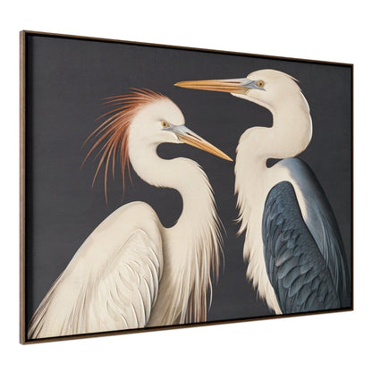 Moes Home - Two Cranes Framed Painting - JQ-1043-37 view 3