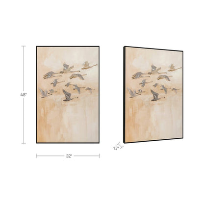 Moes Home - Unison Framed Painting - JQ-1052-37 view 7