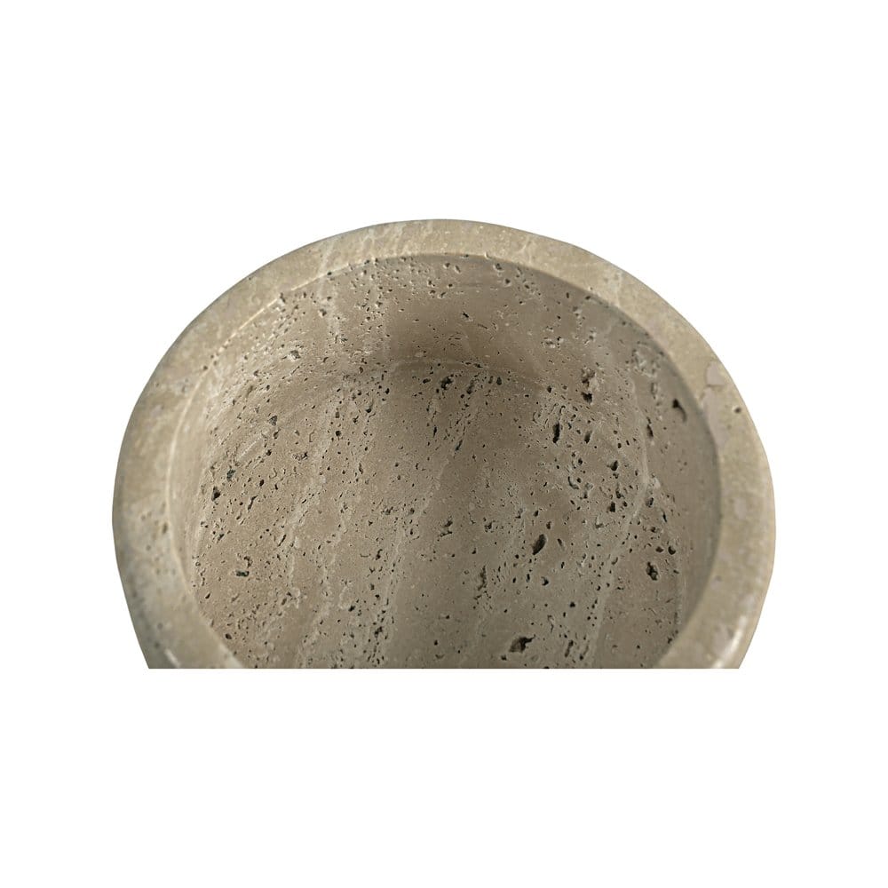 Moes Home - Valencia Round Travertine Box - AI-1020-34 view 6
