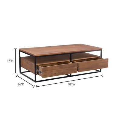 Moes Home - Vancouver Coffee Table - LX-1024-03 veiw 5