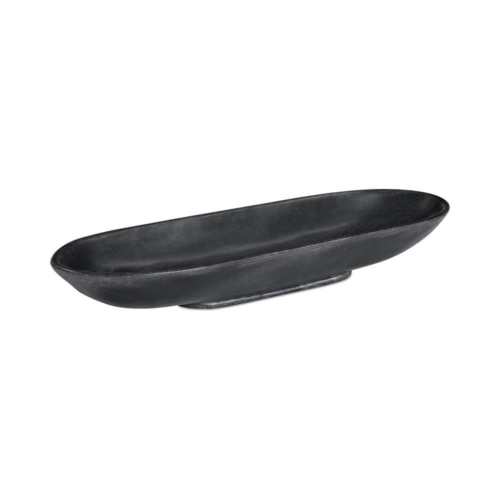 Moes Home - Venetia Tray Black Marble - PZ-1024-02 view 3