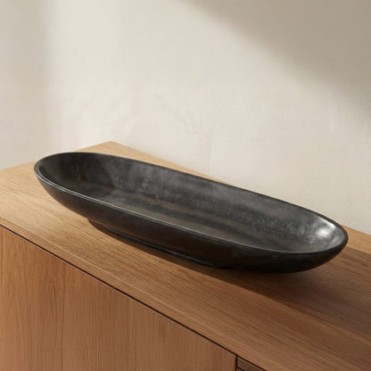 Moes Home - Venetia Tray Black Marble - PZ-1024-02 view 6