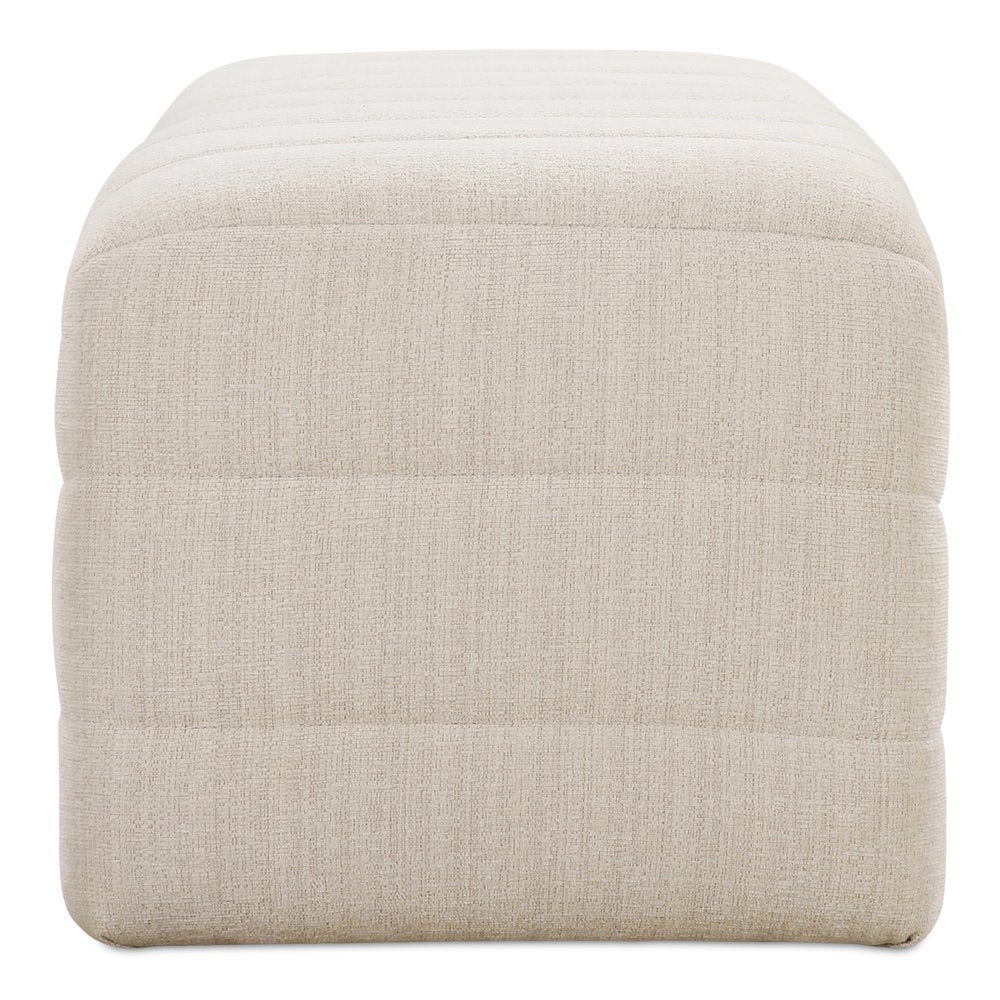 Moes Home - Verity Bench Oatmeal - OA-1057-34 view 3