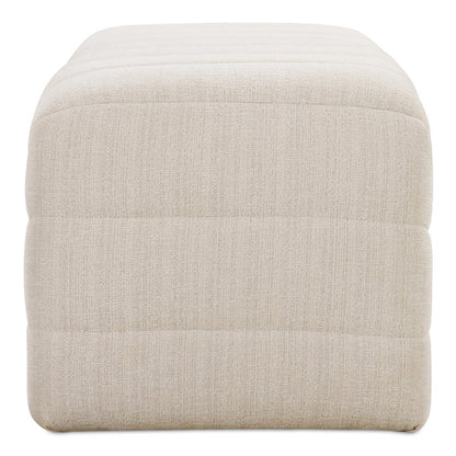Moes Home - Verity Bench Oatmeal - OA-1057-34 view 3