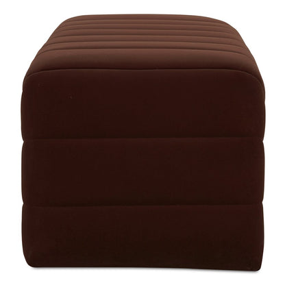 Moes Home - Verity Bench Warm Brown - OA-1057-03 view 3