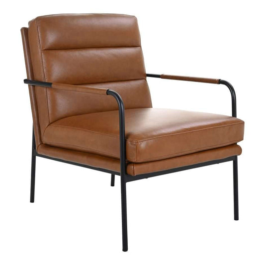 Moes Home - Verlaine Chair in Brown - EQ-1013-03 veiw 1