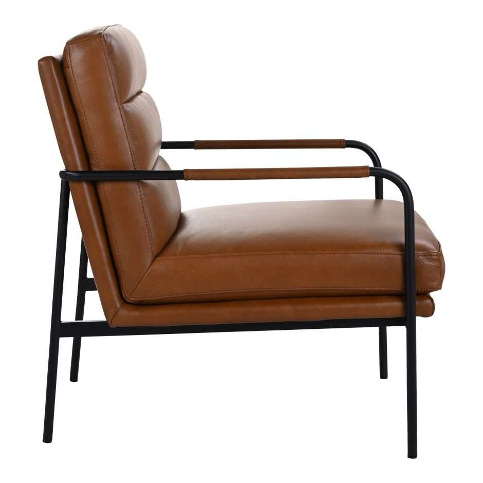 Moes Home - Verlaine Chair in Brown - EQ-1013-03 veiw 2
