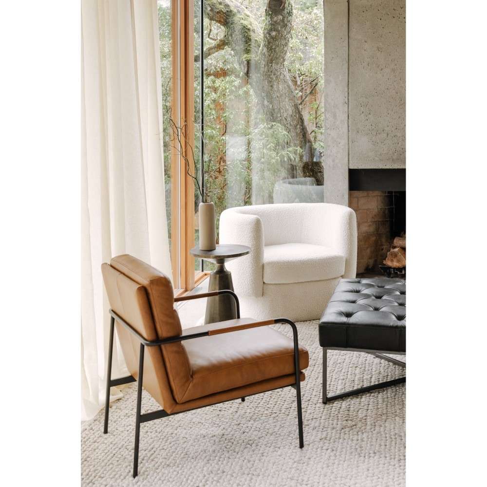 Moes Home - Verlaine Chair in Brown - EQ-1013-03 veiw 6