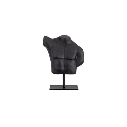Moes Home - Victor Cast Alumiinum Sculpture Aged Black - QK-1039-02 view 2