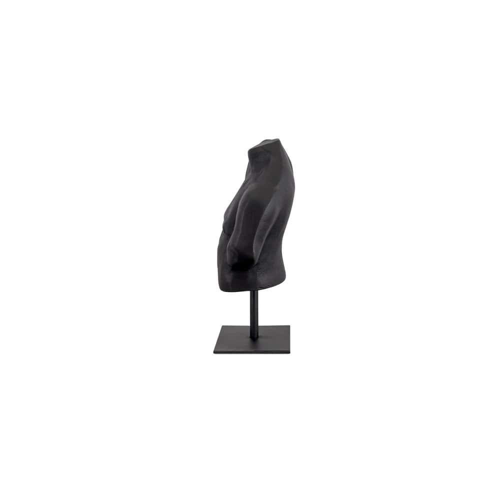 Moes Home - Victor Cast Alumiinum Sculpture Aged Black - QK-1039-02 view 4
