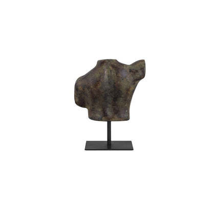 Moes Home - Victor Cast Aluminum Sculpture Dark Green Patina - QK-1039-01 view 5