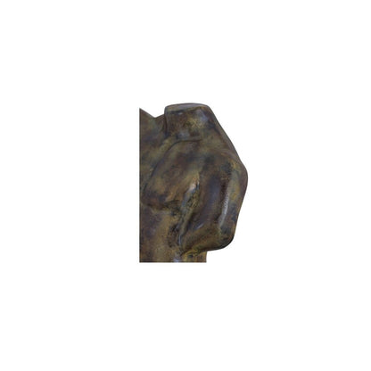 Moes Home - Victor Cast Aluminum Sculpture Dark Green Patina - QK-1039-01 view 7