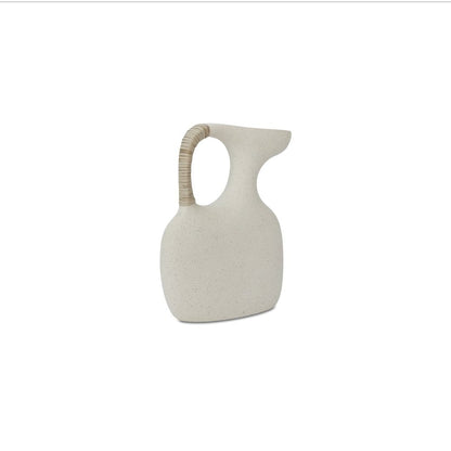Moes Home - Vila 13In Sculptural Vessel Cream White - DD-1057-05 view 2
