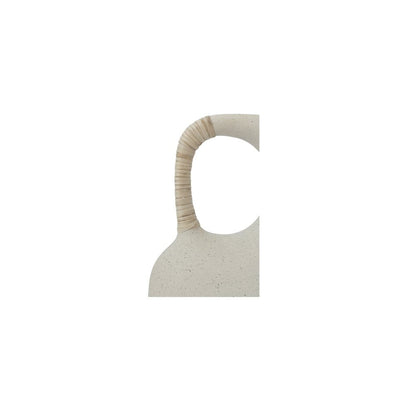 Moes Home - Vila 13In Sculptural Vessel Cream White - DD-1057-05 view 5