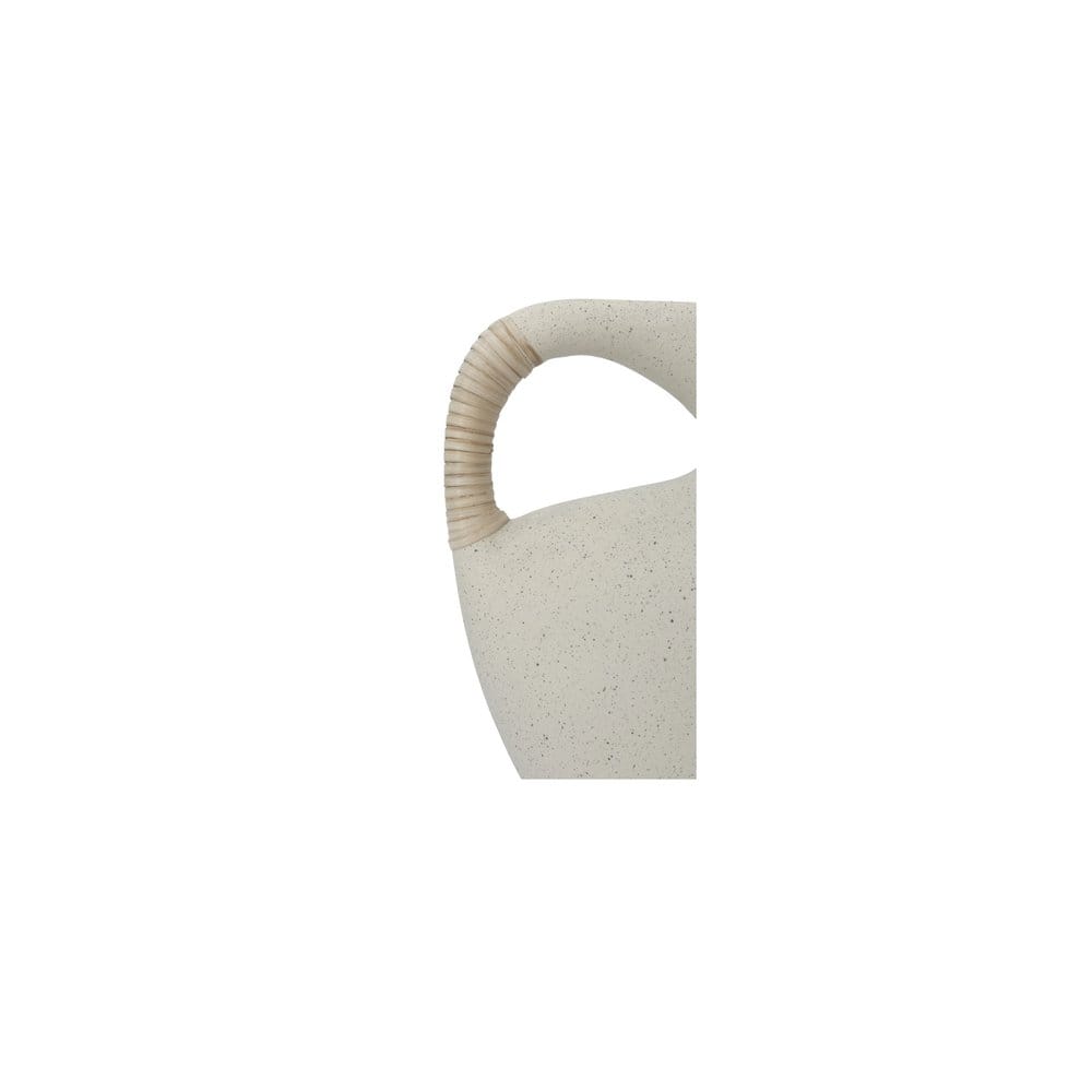 Moes Home - Vila 9.5In Sculptural Vessel Cream White - DD-1058-05 view 6