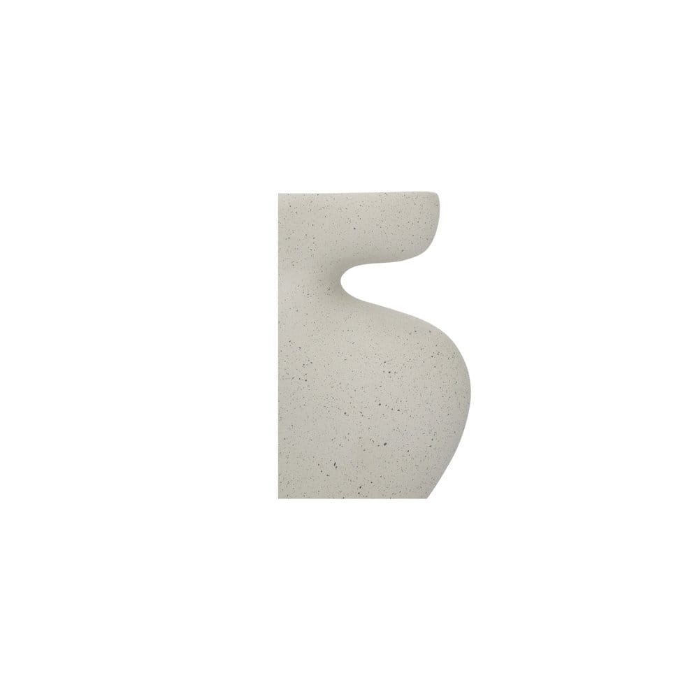 Moes Home - Vila 9.5In Sculptural Vessel Cream White - DD-1058-05 view 7