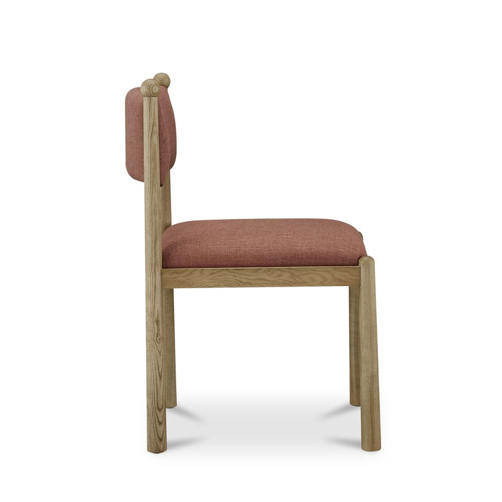 Moes Home - Villetta Dining Chair Deep Pink - Set of 2 - EW-1032-33 view 3