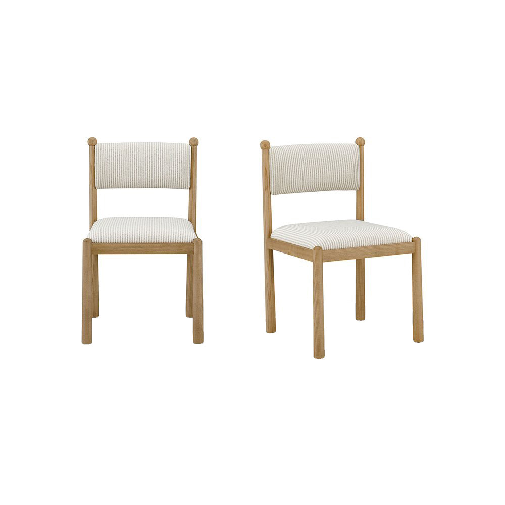 Moes Home - Villetta Dining Chair Stripe - Set of 2 - EW-1032-37 view 1
