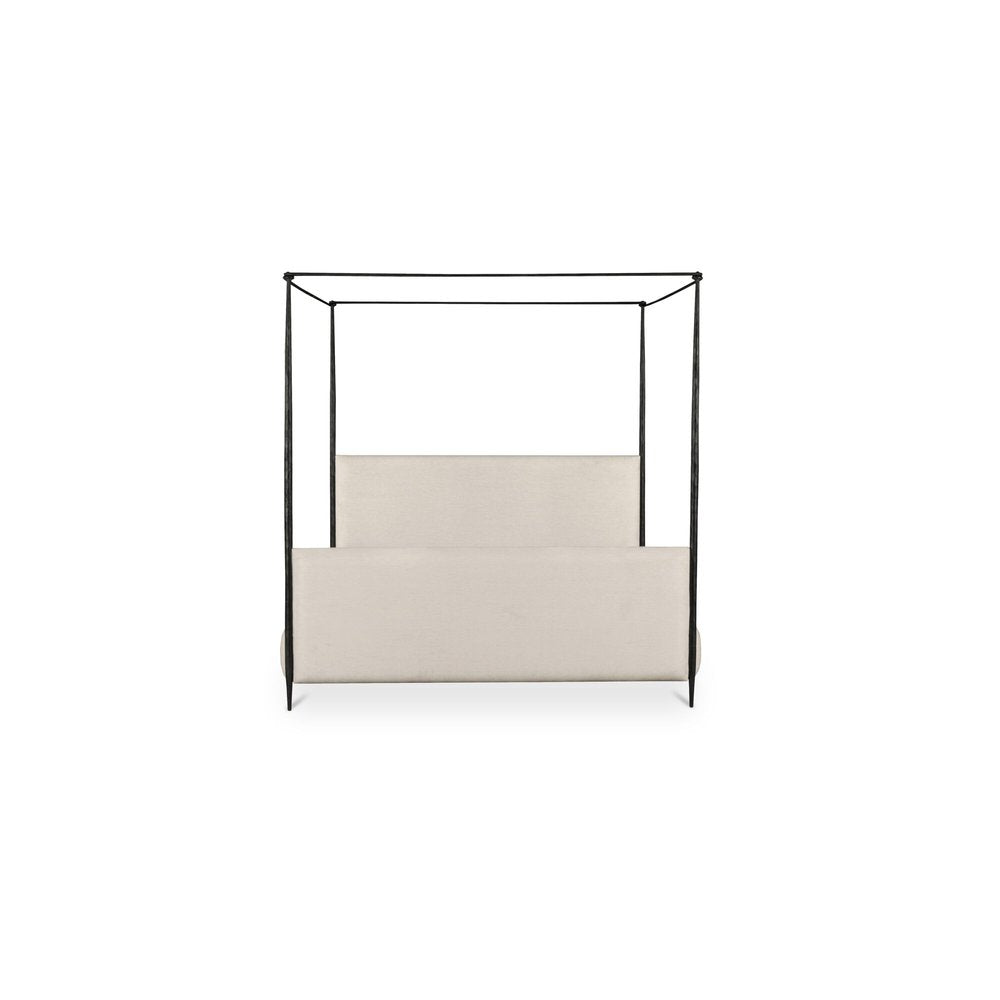 Moes Home - Viola King Bed Beige - LX-1082-34-0 view 1