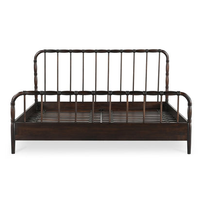 Moes Home - Vivian King Bed Dark Brownn - VE-1130-20-0 view 2