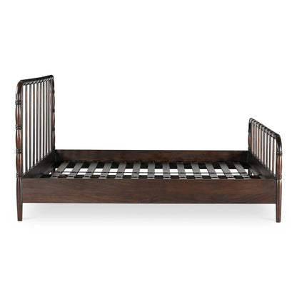 Moes Home - Vivian King Bed Dark Brownn - VE-1130-20-0 view 5