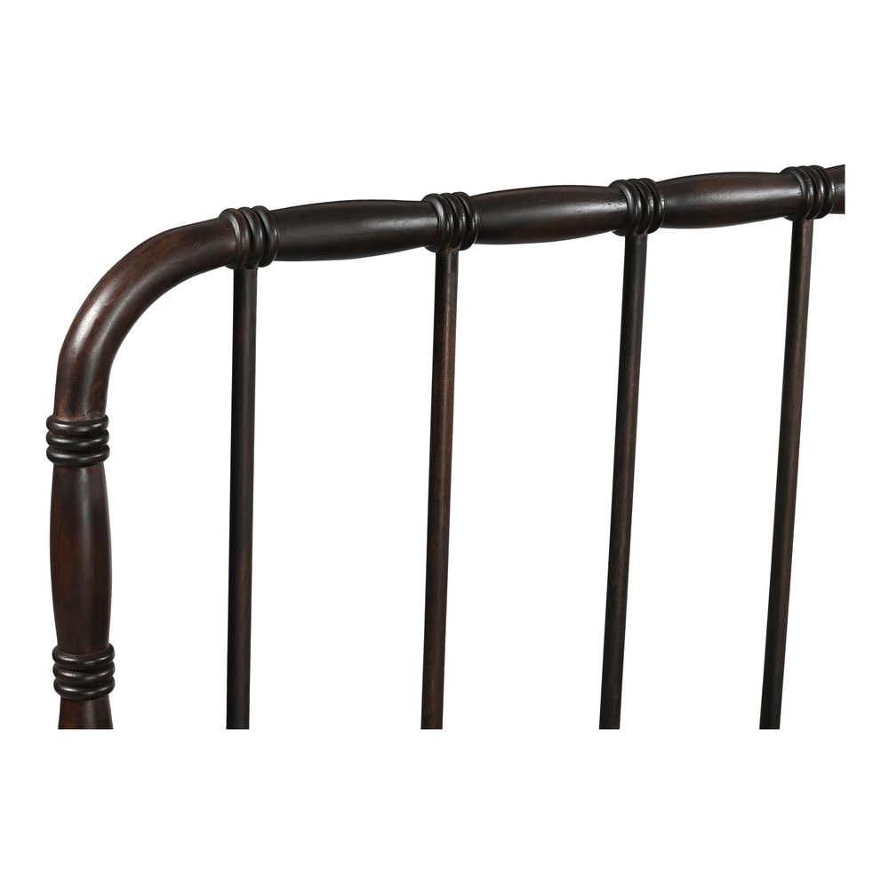 Moes Home - Vivian King Bed Dark Brownn - VE-1130-20-0 view 8