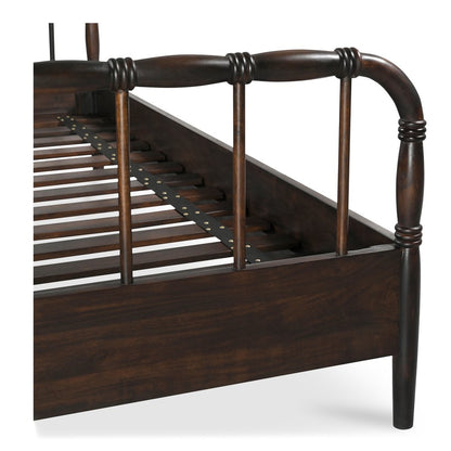 Moes Home - Vivian King Bed Dark Brownn - VE-1130-20-0 view 9