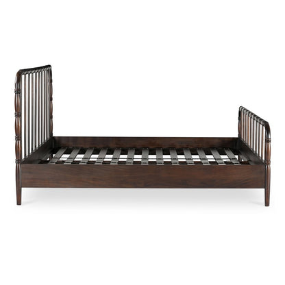 Moes Home - Vivian Queen Bed Dark Brown - VE-1129-20-0 view 5