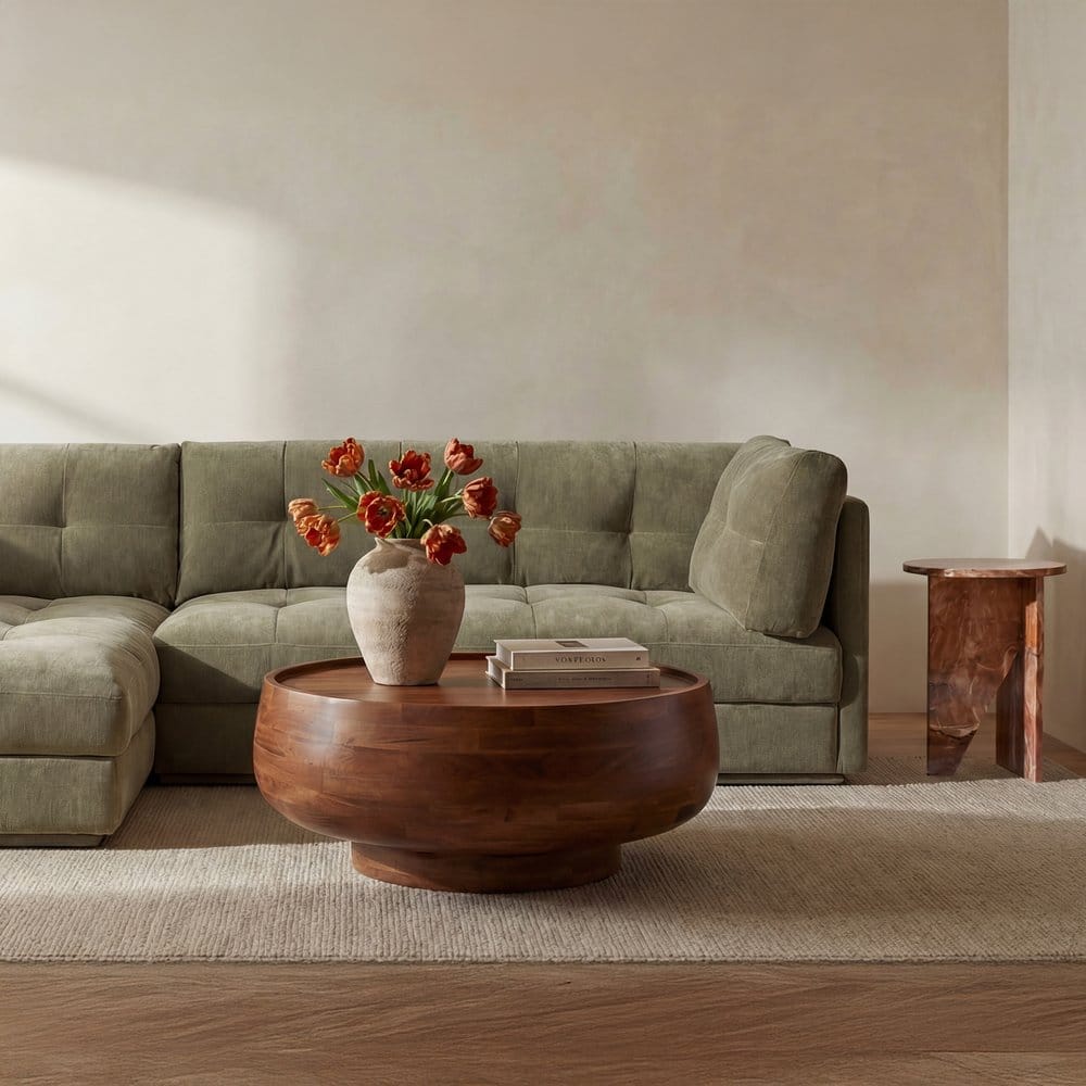 Moes Home - Wade Storage Coffee Table Natural - KY-1039-24 view 10