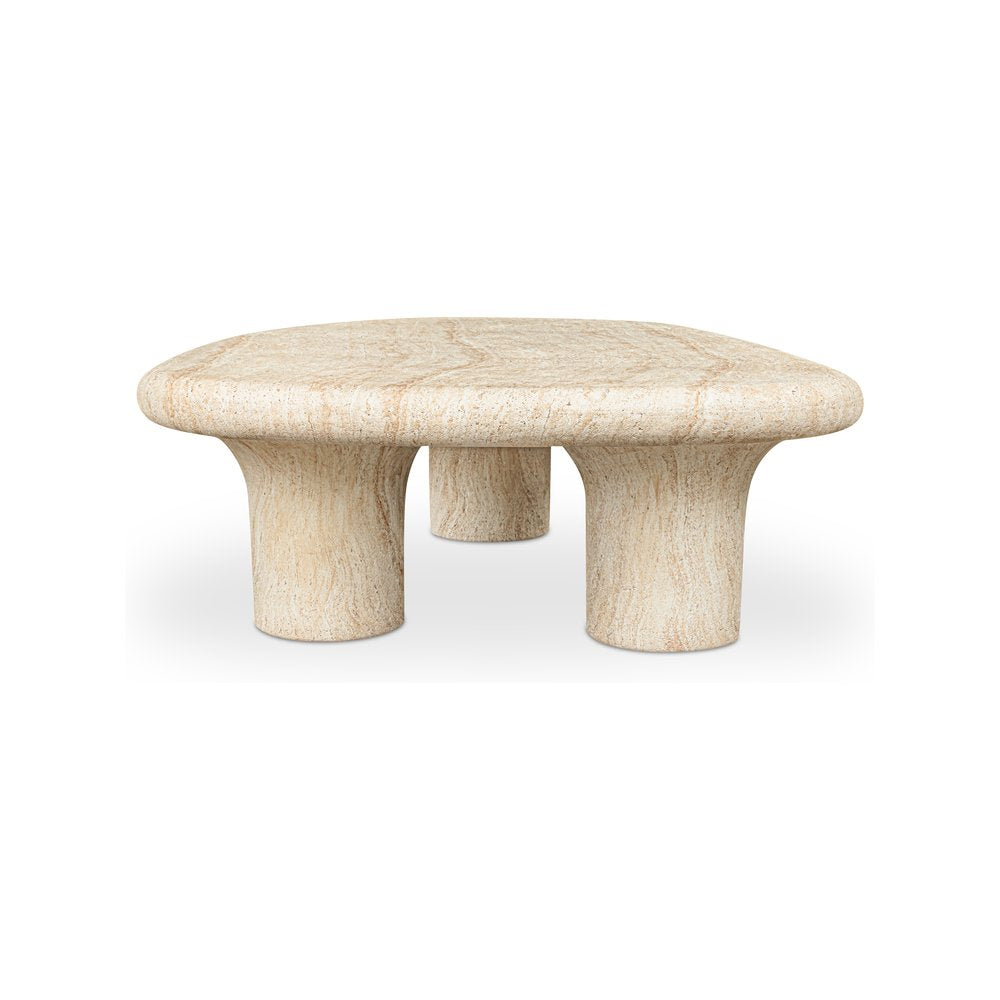 Moes Home - Warby Outdoor Coffee Table Beige - VH-1021-34 view 1