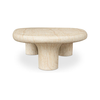Moes Home - Warby Outdoor Coffee Table Beige - VH-1021-34 view 4
