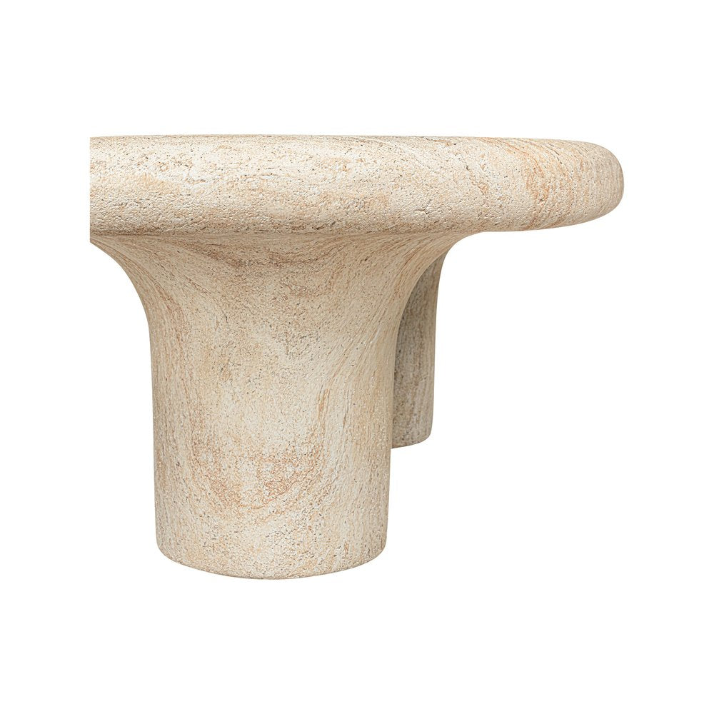Moes Home - Warby Outdoor Coffee Table Beige - VH-1021-34 view 8