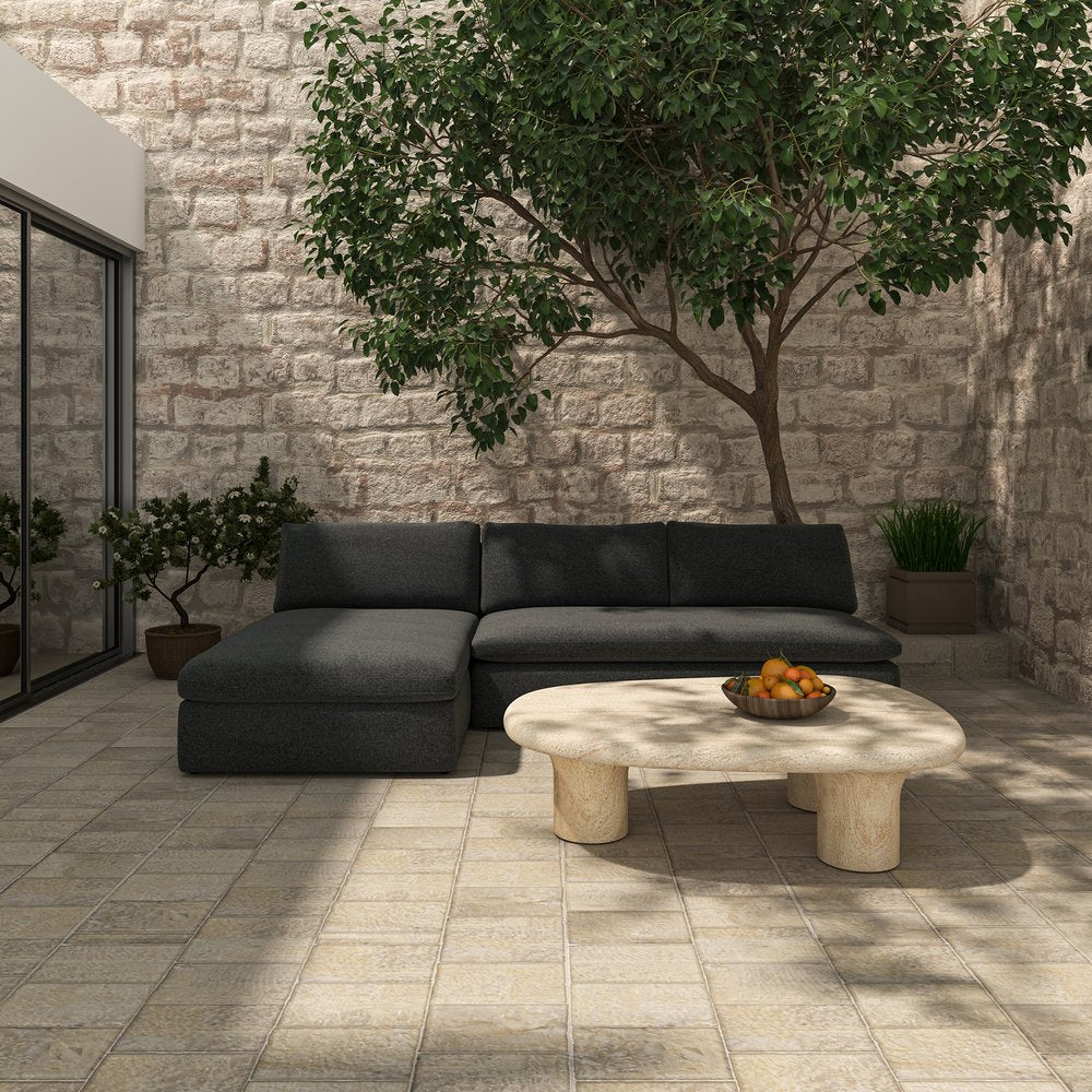 Moes Home - Warby Outdoor Coffee Table Beige - VH-1021-34 view 14