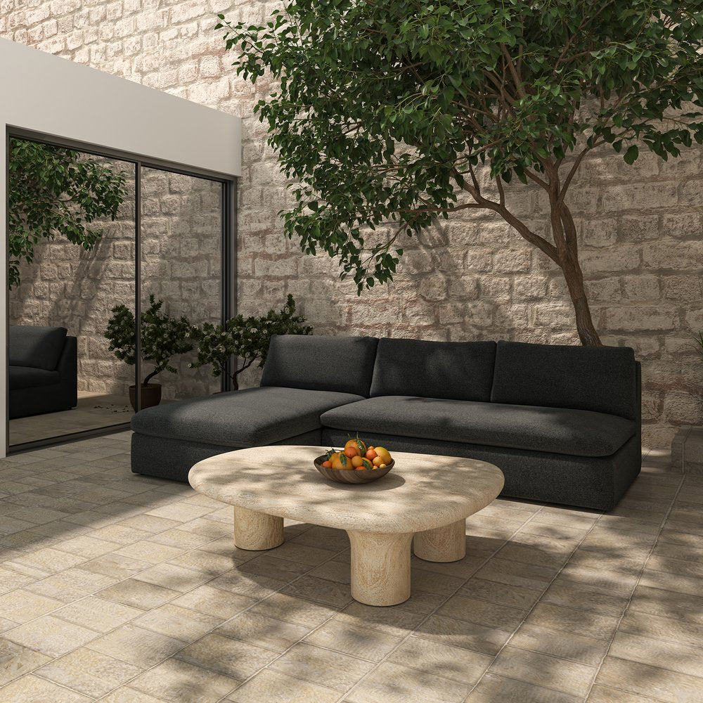 Moes Home - Warby Outdoor Coffee Table Beige - VH-1021-34 view 15