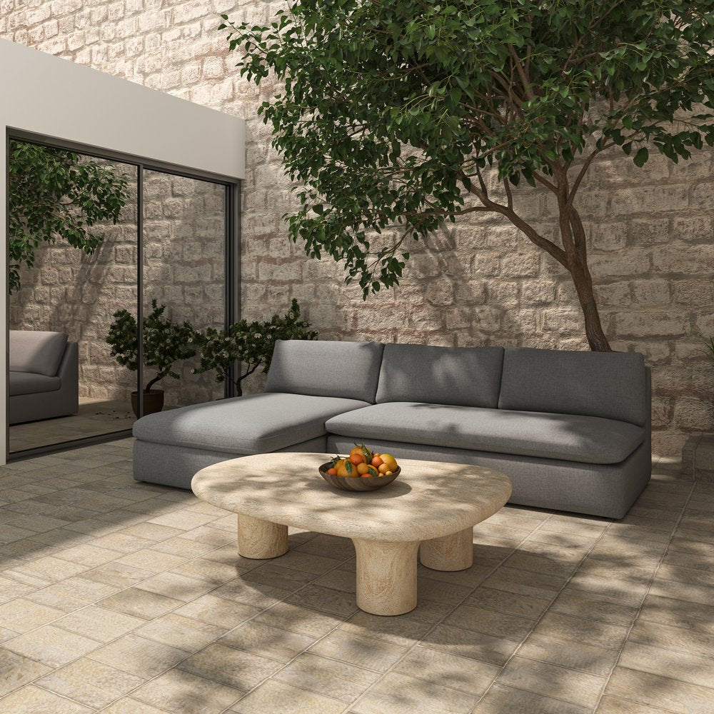 Moes Home - Warby Outdoor Coffee Table Beige - VH-1021-34 view 19