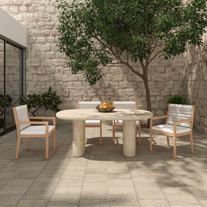 Moes Home - Warby Outdoor Dining Table Beige - VH-1022-34-0 view 15