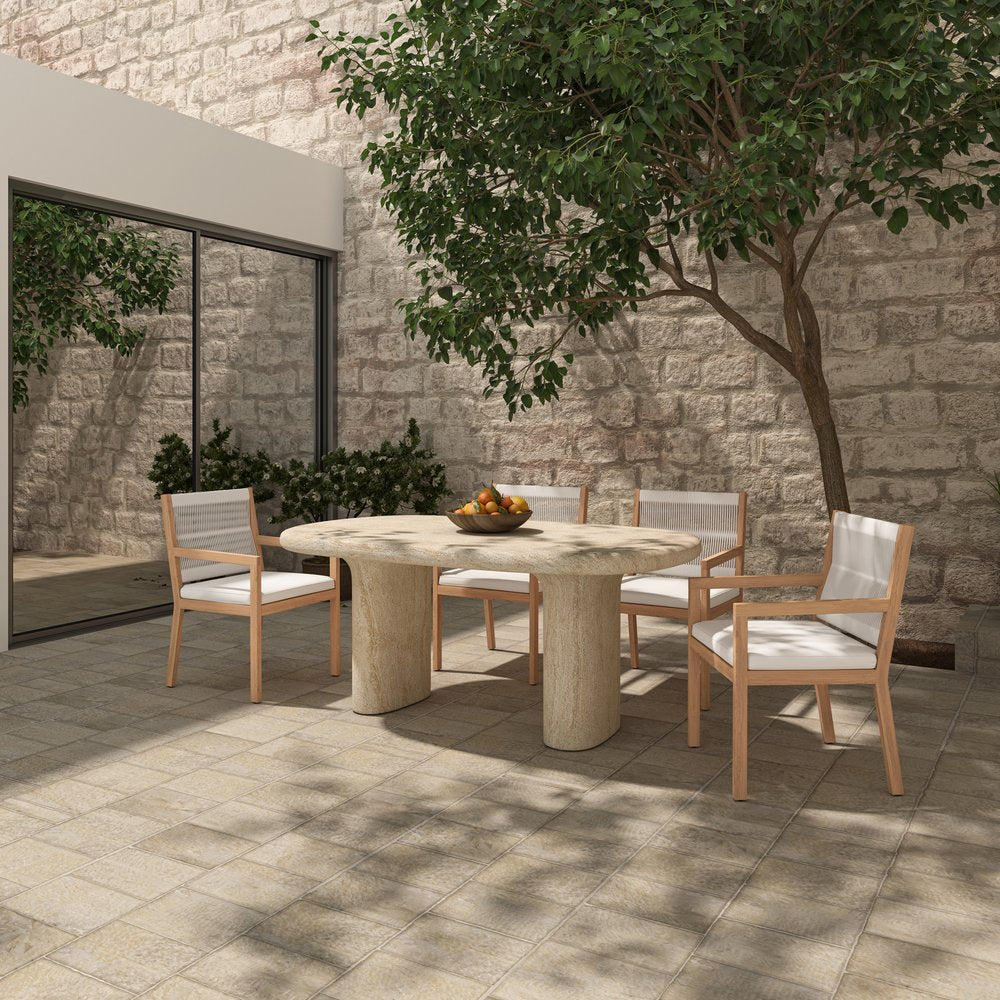 Moes Home - Warby Outdoor Dining Table Beige - VH-1022-34-0 view 16