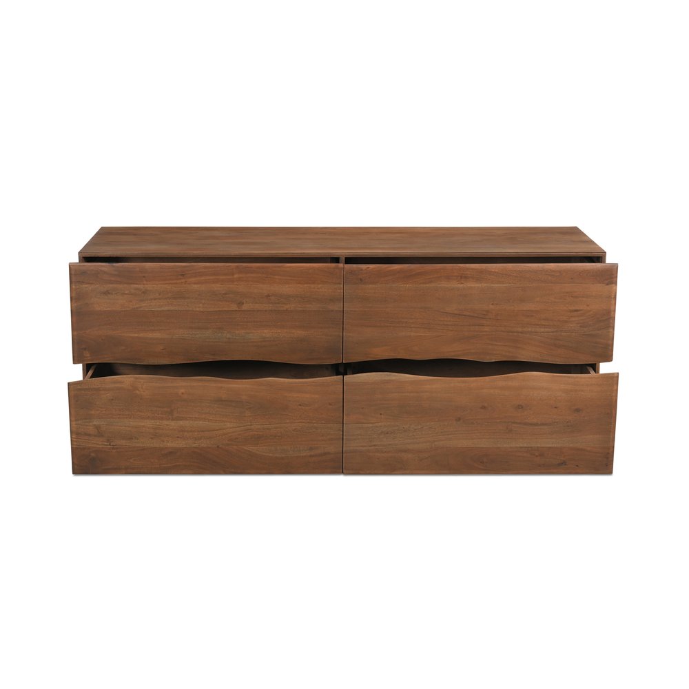 Moes Home - Watson 4 Drawer Dresser Brown - BB-1001-03 view 3