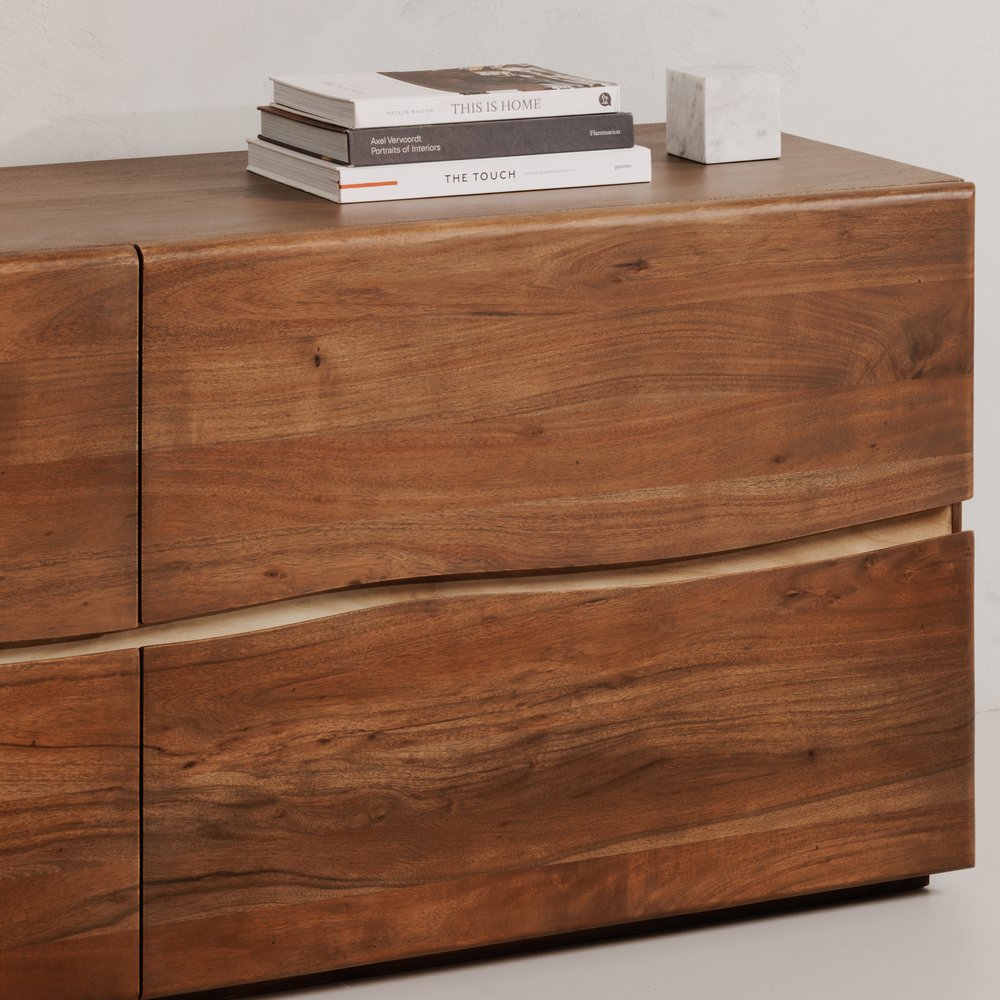 Moes Home - Watson 4 Drawer Dresser Brown - BB-1001-03 view 13