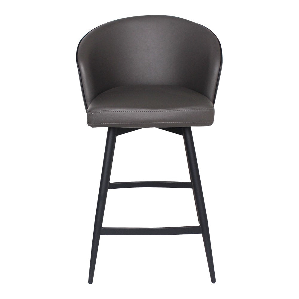 Moes Home - Webber Counter Stool in Charcoal Grey - UU-1004-07 veiw 1