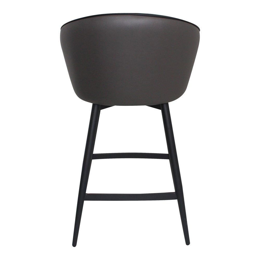Moes Home - Webber Counter Stool in Charcoal Grey - UU-1004-07 veiw 4