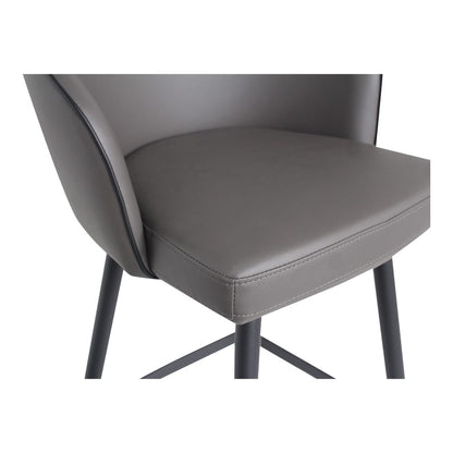 Moes Home - Webber Counter Stool in Charcoal Grey - UU-1004-07 veiw 5