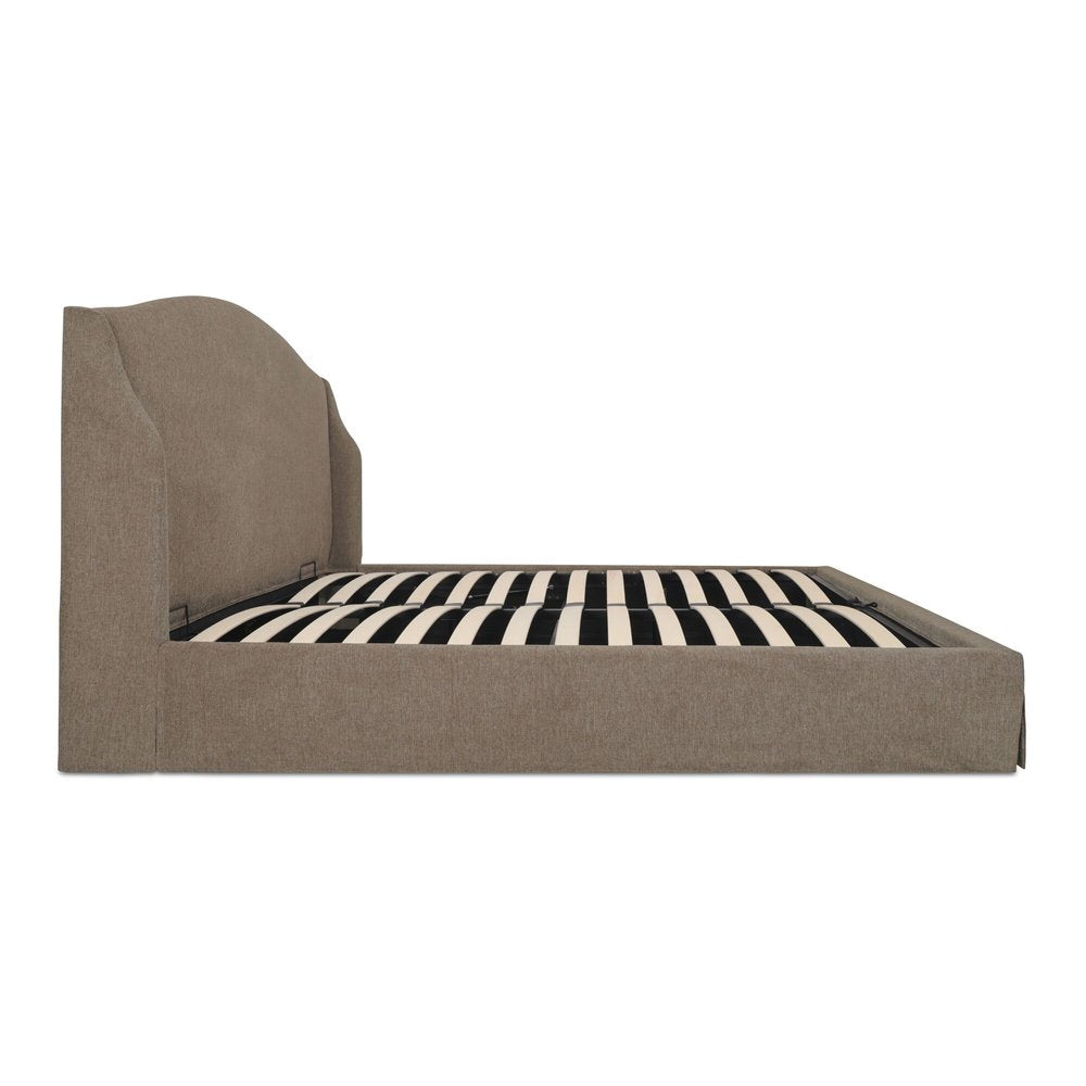 Moes Home - Weston King Storage Bed Brown - RN-1160-03-0 view 4