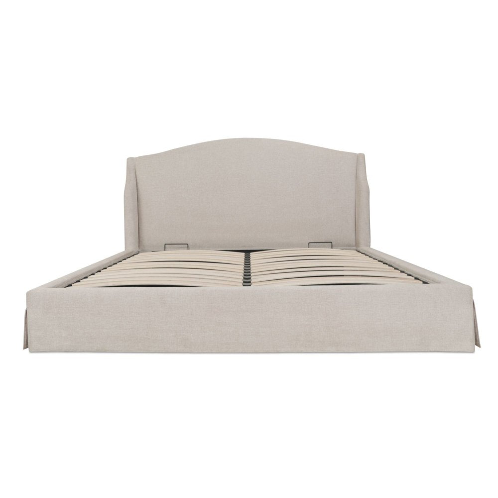 Moes Home - Weston Queen Storage Bed Cream - RN-1161-05-0 view 2