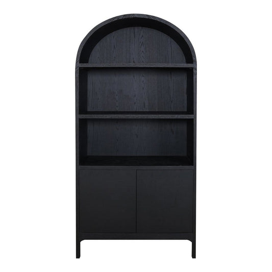 Moes Home - Wilde Display Cabinet Black Oak - VL-1067-02 view 2