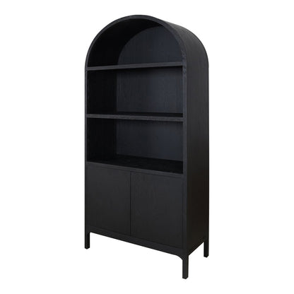 Moes Home - Wilde Display Cabinet Black Oak - VL-1067-02 view 6